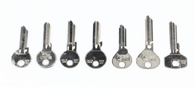 Výroba klíčů – sada klíčů
